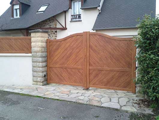 Installation de portails et clôtures à Dinard, Saint-Lunaire, Pleurtuit, Saint-Malo